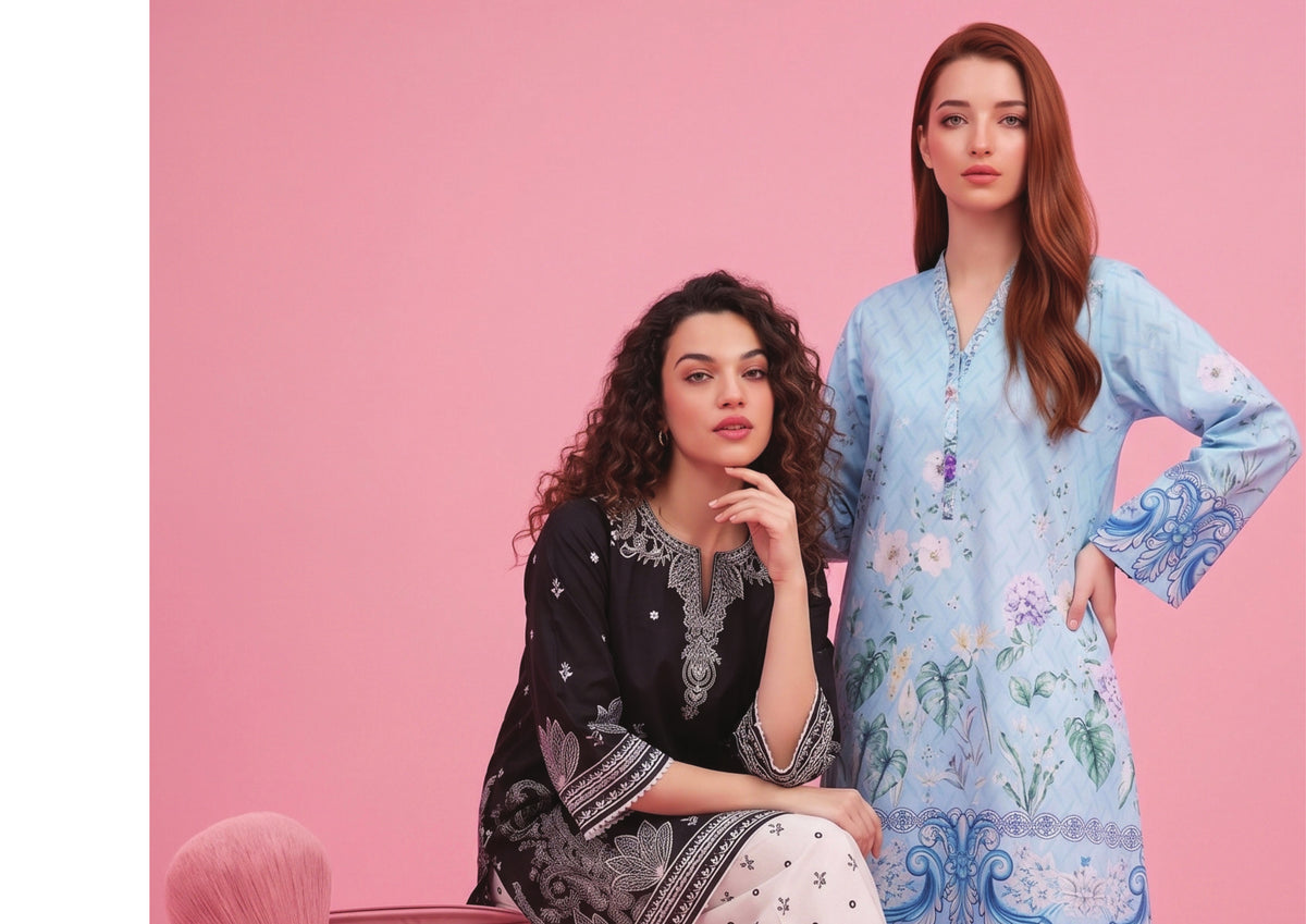 COCOON 2PC LAWN  COLLECTION