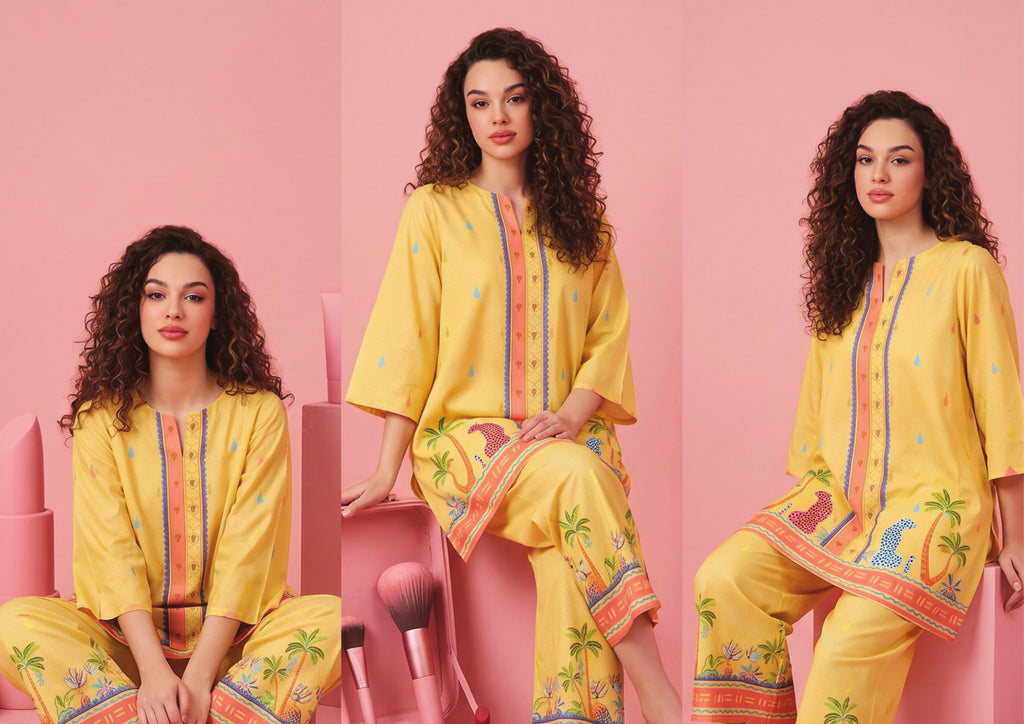 COCOON 2PC LAWN  COLLECTION
