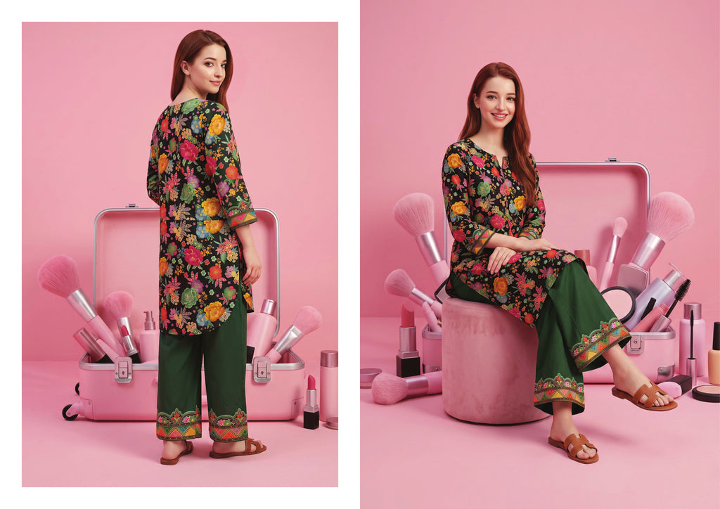 COCOON 2PC LAWN  COLLECTION